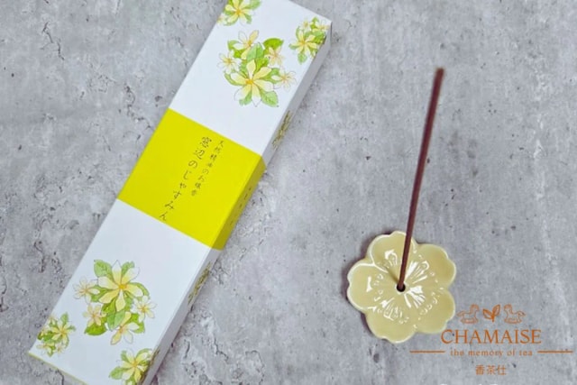 香茶仕 CHAMAISE - 日本線香 - 窗邊茉莉 | 天然精油香